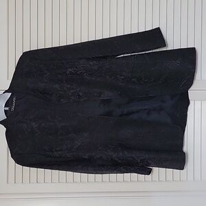 Tahari long lined jacket / top size 8